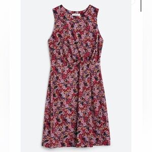 Kaileigh Bryce Knit Sleeveless Floral Dress